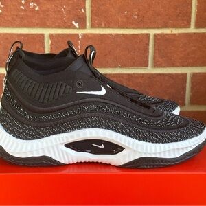 New Nike Cosmic Unity 3 Black White Size 8 Mens Basketball Sneakers Shoes
